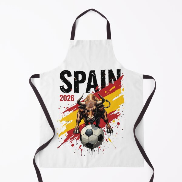 Item preview, Spain 2026 Soccer Bull - Spanish Football Spirit Desig designed and sold by Krasnovaovaova.