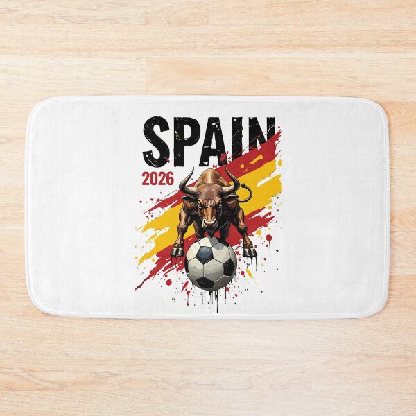 Item preview, Spain 2026 Soccer Bull - Spanish Football Spirit Desig designed and sold by Krasnovaovaova.