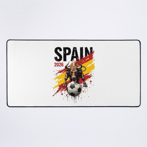 Item preview, Spain 2026 Soccer Bull - Spanish Football Spirit Desig designed and sold by Krasnovaovaova.