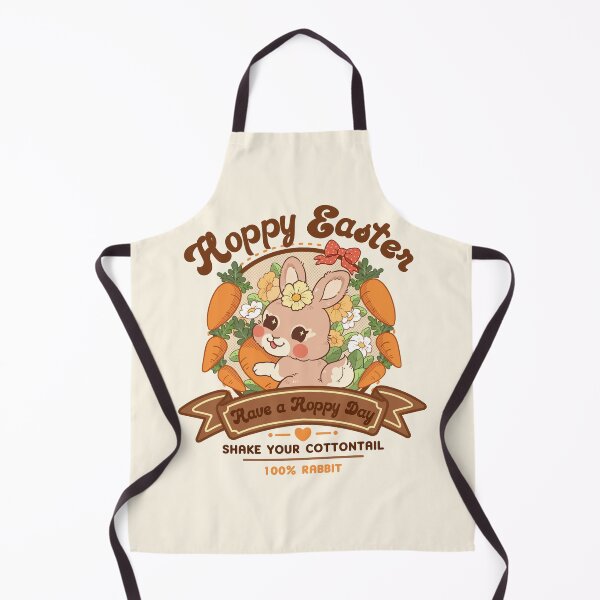 Item preview, Hoppy Easter Bunny - Retro Aesthetic Rabbit Illustration designed and sold by Progduck-Studio.