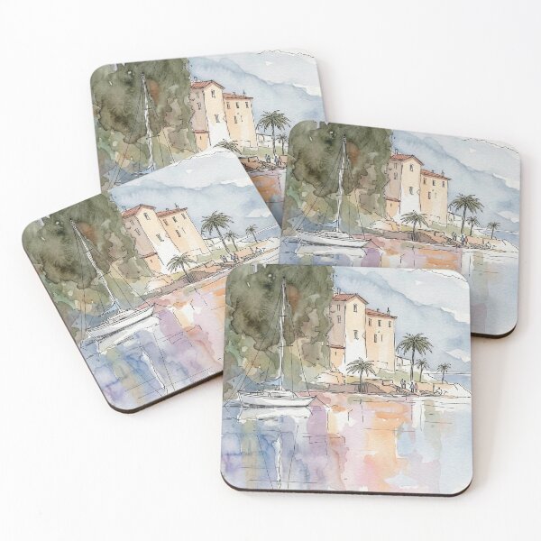 Item preview, Sailboat on the shore of Lake Como designed and sold by sid1802.