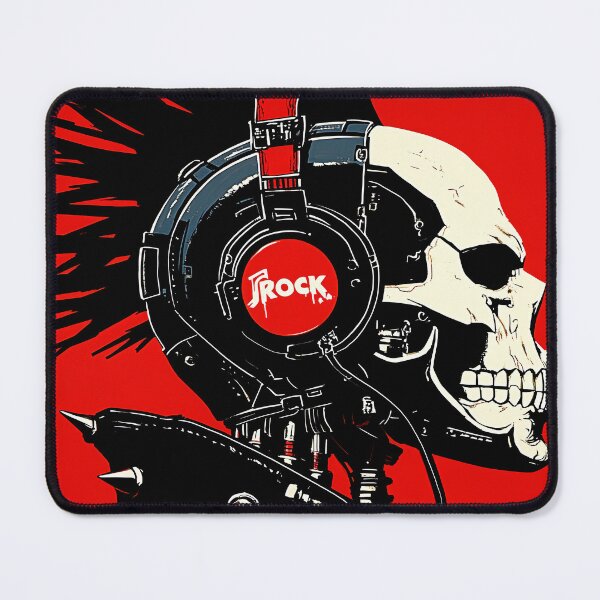 Item preview, Three-Color Cyber Skull designed and sold by Retro Type.