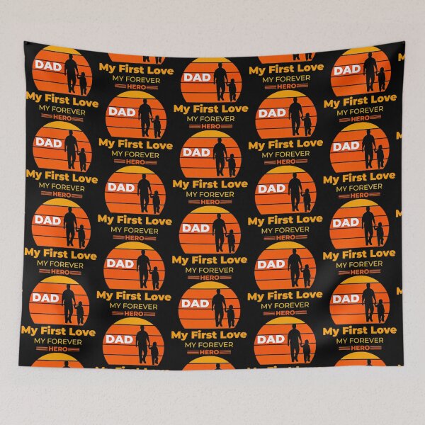 Item preview, DAD MY FOREVER HERO designed and sold by Pabhas.