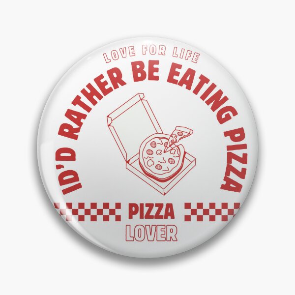 Item preview, I’d Rather Be Eating Pizza designed and sold by ice-apparel.