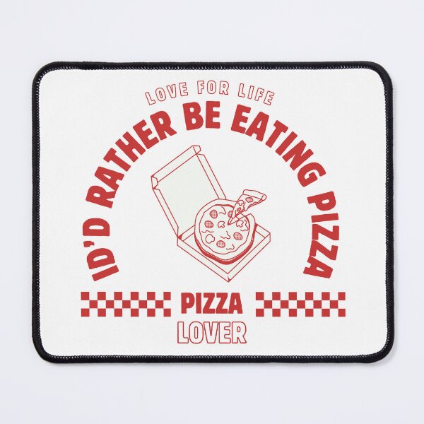 Item preview, I’d Rather Be Eating Pizza designed and sold by ice-apparel.