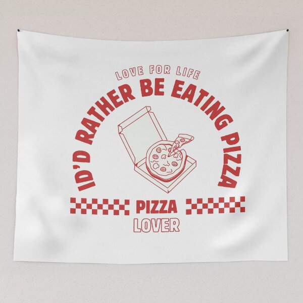 Item preview, I’d Rather Be Eating Pizza designed and sold by ice-apparel.