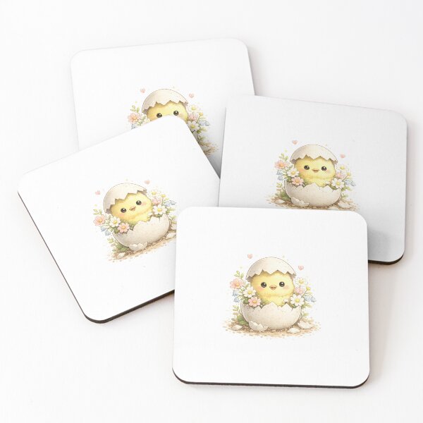 Item preview, Chick hatching from Egg for Spring theme designed and sold by TinyOrbitsDesign.