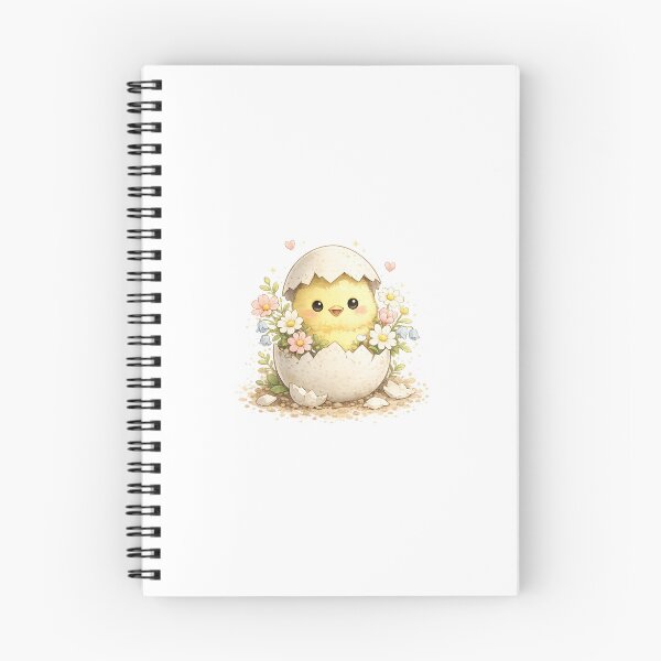 Item preview, Chick hatching from Egg for Spring theme designed and sold by TinyOrbitsDesign.