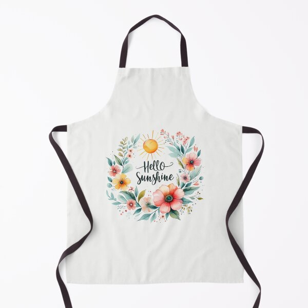 Item preview, Hello Sunshine Floral Wreath Watercolor Design, Mother's Day Gift, Gift for Mom designed and sold by PixelQ.