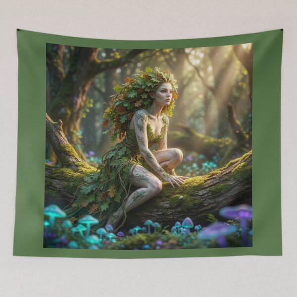 Item preview, Oak Dryad About to Do Whatever Dryads Do designed and sold by Tridentulus.