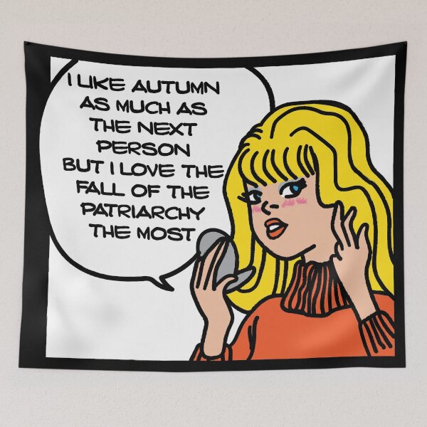 Item preview, I LOVE THE FALL OF THE PATRIARCHY designed and sold by remerasnerdas.