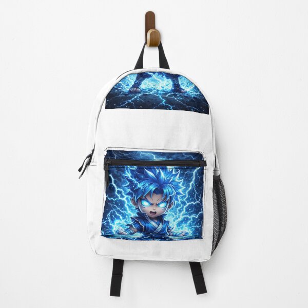 Item preview, "Blue Lightning Warrior: Electric Elemental Power" designed and sold by Skully-Studio.