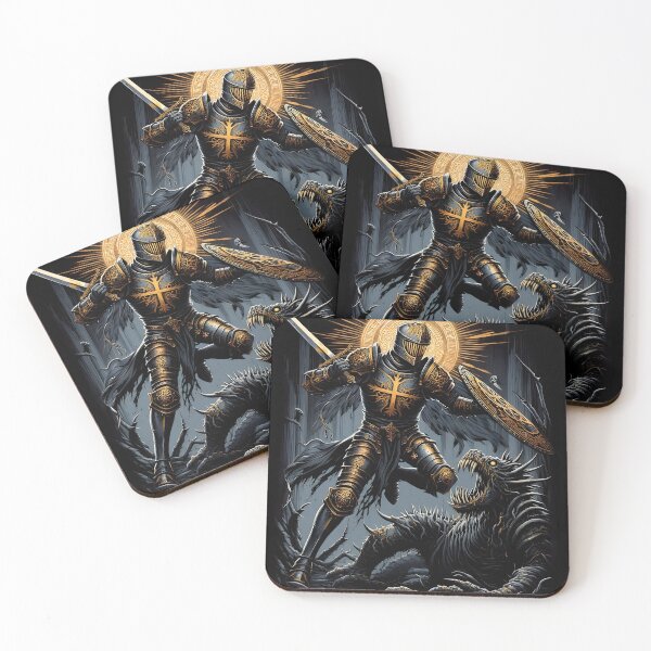 Item preview, Holy Crusader Demon Slaying Dark Fantasy designed and sold by Godssolidger.