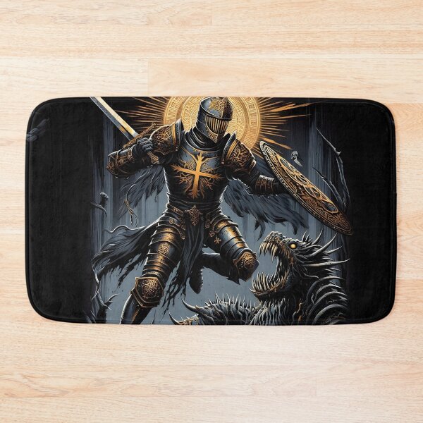 Item preview, Holy Crusader Demon Slaying Dark Fantasy designed and sold by Godssolidger.