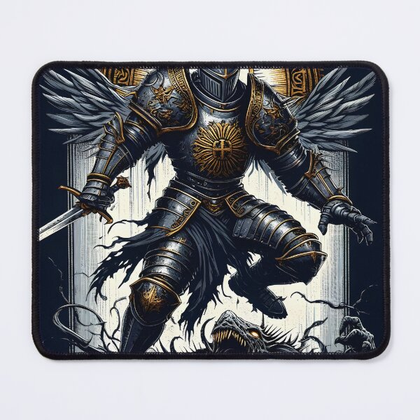 Item preview, Dark Fantasy Winged Archangel Knight designed and sold by Godssolidger.