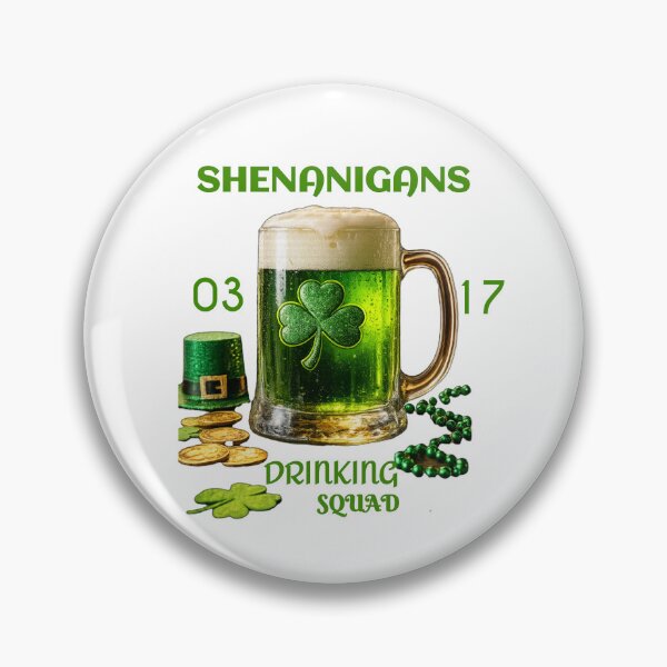 Item preview, Shenanigans St. Patrick's Day Drinking Squad designed and sold by KimzApparel.
