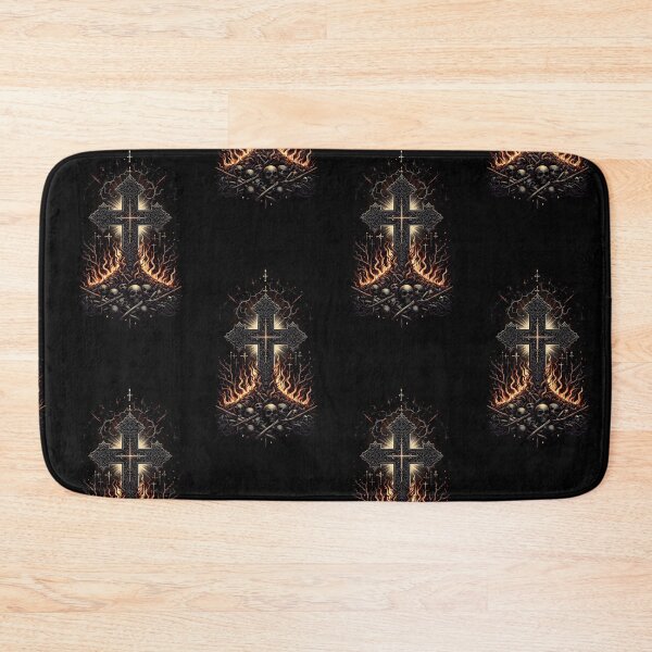 Item preview, Dark Fantasy Bonfire Cross Relic designed and sold by Godssolidger.
