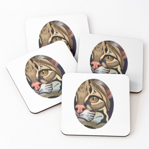 Item preview, Wild Cat painting designed and sold by ConsciousDreamr.