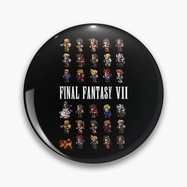 Item preview, Final Fantasy VII - Sprite Characters designed and sold by ZeWissou.