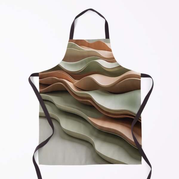 Item preview, Organic Layers - Minimalist 3D Wave designed and sold by QORE Studio Art.