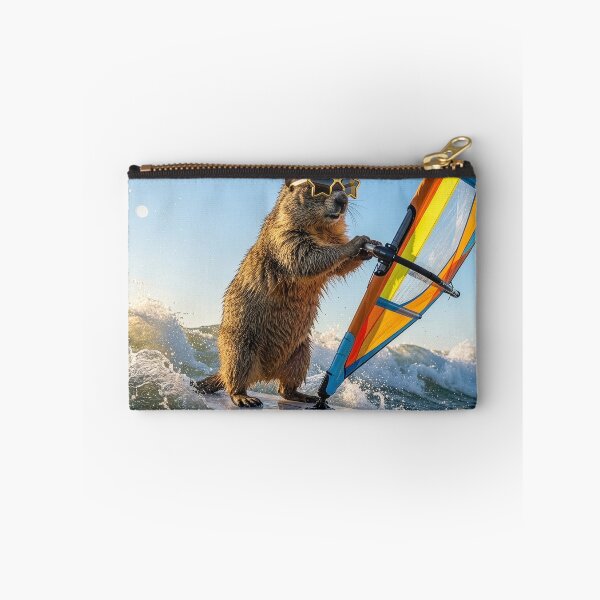 Item preview, Windsurfin' Groundhog designed and sold by Tridentulus.
