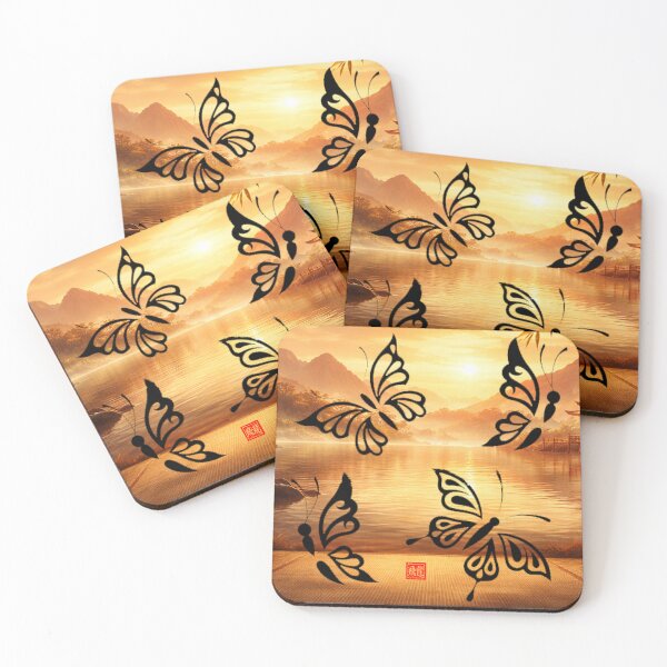 Item preview, Butterflies | Symbol of Transformation and Freedom designed and sold by Fei Long Design Hub.
