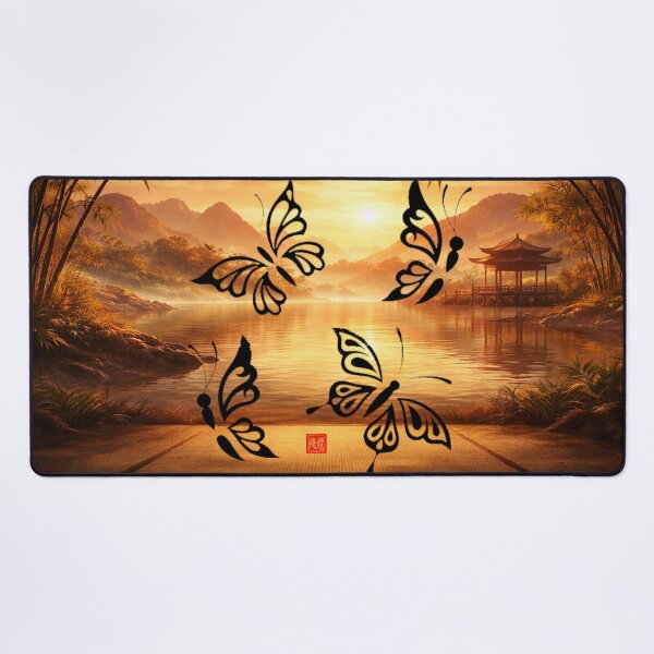 Item preview, Butterflies | Symbol of Transformation and Freedom designed and sold by Fei Long Design Hub.