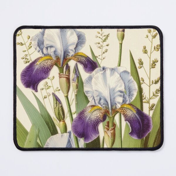 Item preview, Vintage Iris Botanical Illustration designed and sold by Rutvain.