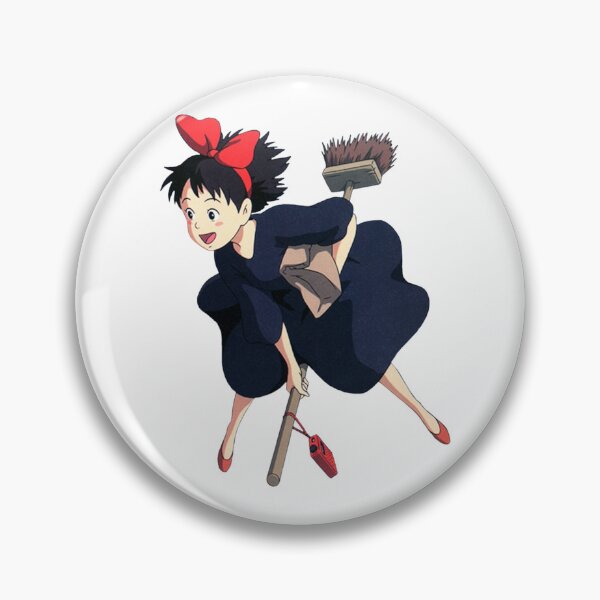 Item preview, Kiki Flying Broomstick Studio Ghibli Adventure Design designed and sold by Bloomie_Studio .
