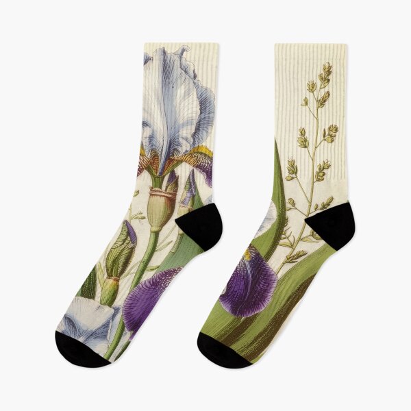 Item preview, Vintage Iris Botanical Illustration designed and sold by Rutvain.