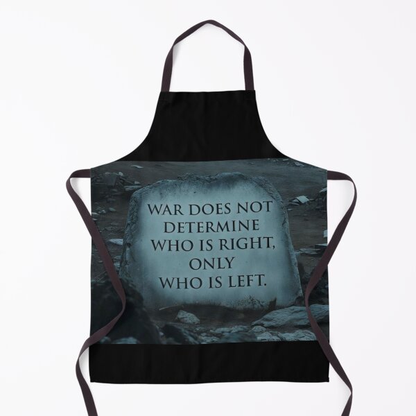 Item preview, Who Is Left - Powerful Anti-War Quote designed and sold by MakarenaCreate.