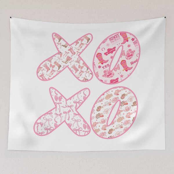 Item preview, XOXO Cowgirl & Bows Typography designed and sold by ice-apparel.