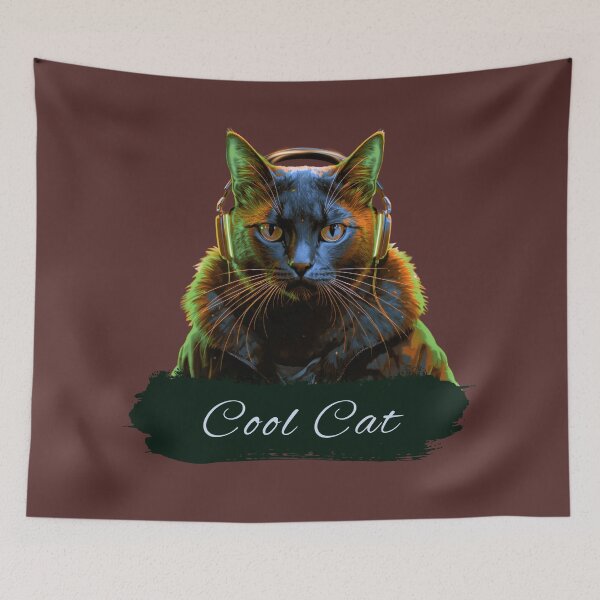 Item preview, Cool The Cat designed and sold by Lynn Williams.