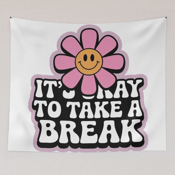 Item preview, Groovy "Take A Break" Retro Positivity designed and sold by Thompika.