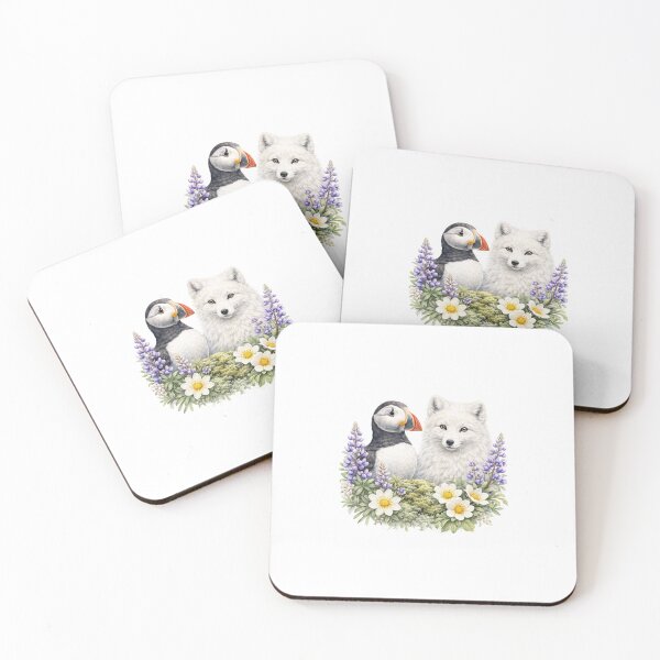 Item preview, Iceland Wildlife Illustration - Botanical Art designed and sold by Vh7Studio.