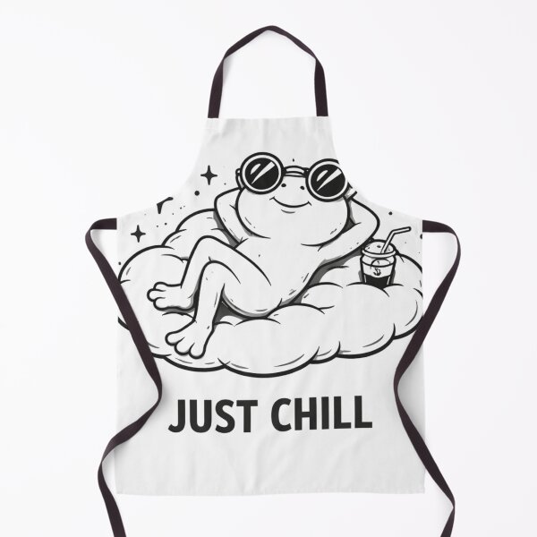 Item preview, Relaxed frog just chill vibes  designed and sold by Vyntrax.