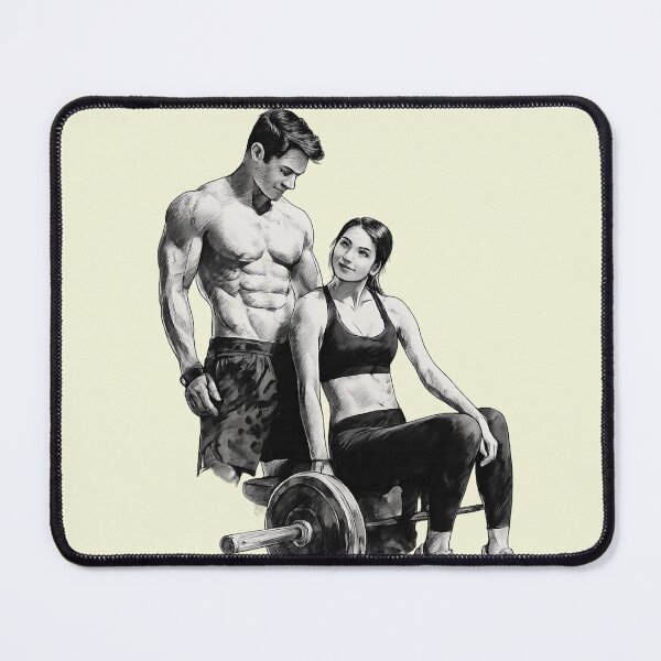 Item preview, Gym Duo: Strength & Connection designed and sold by StorySeller85.