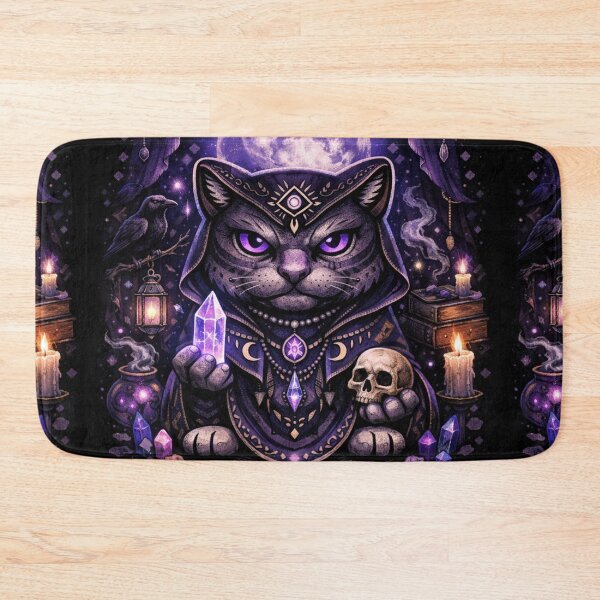 Item preview, Mystic Guardian Cat designed and sold by FontheadArt.