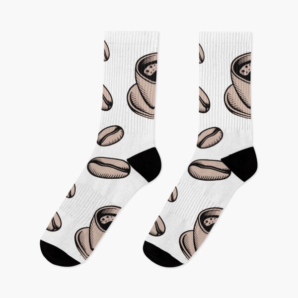 Item preview, Minimalist Coffee Lover Pattern - Nordic Style Art designed and sold by Thompika.