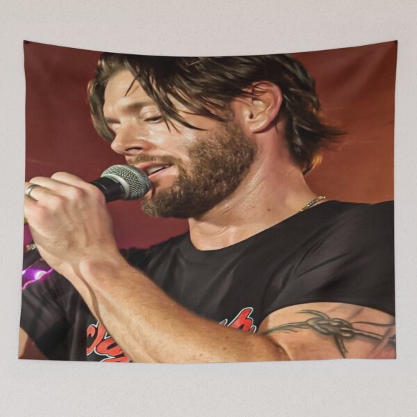 Item preview, Jensen Ackles Singing Tattoo Sweaty designed and sold by Sicklysaint.