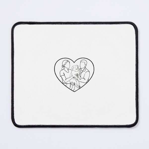 Item preview, Two people and a dog design designed and sold by TinyOrbitsDesign.