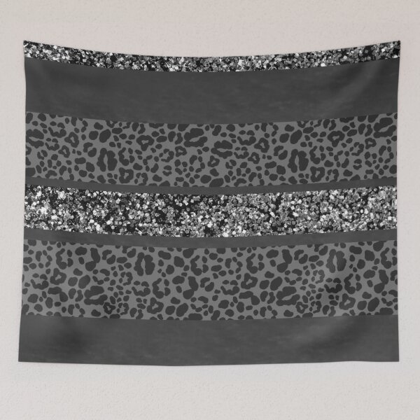 Item preview, Leopard Stripes Glam 9 (Photo of Glitter Only - Not Reflective) designed and sold by Anita's & Bella's Art.