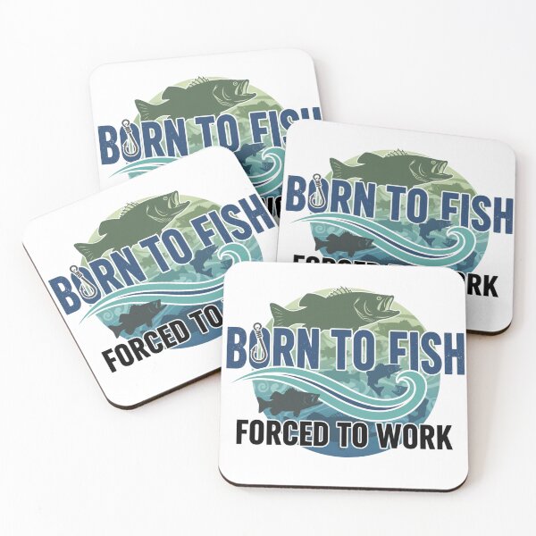 Item preview, Born to Fish designed and sold by BeastandBanshiLLC.