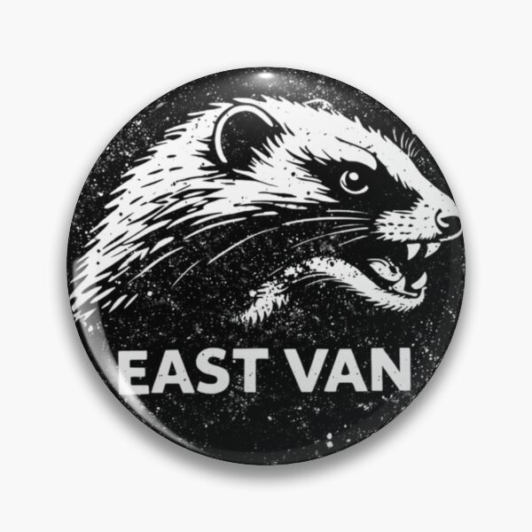 Item preview, Mongoose East Van Sticker designed and sold by basilleopard.