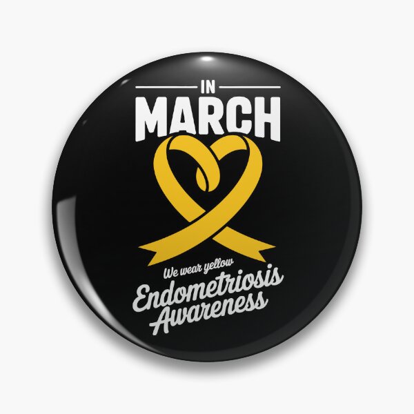 Item preview, March Endometriosis Awareness Ribbon designed and sold by jkrphoto.