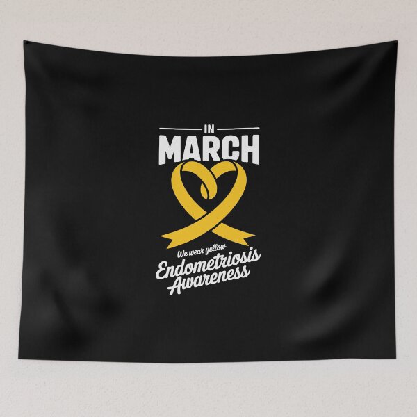 Item preview, March Endometriosis Awareness Ribbon designed and sold by jkrphoto.