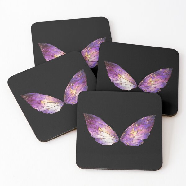 Item preview, Purple and Golden Fairy Wings designed and sold by Sonja818.