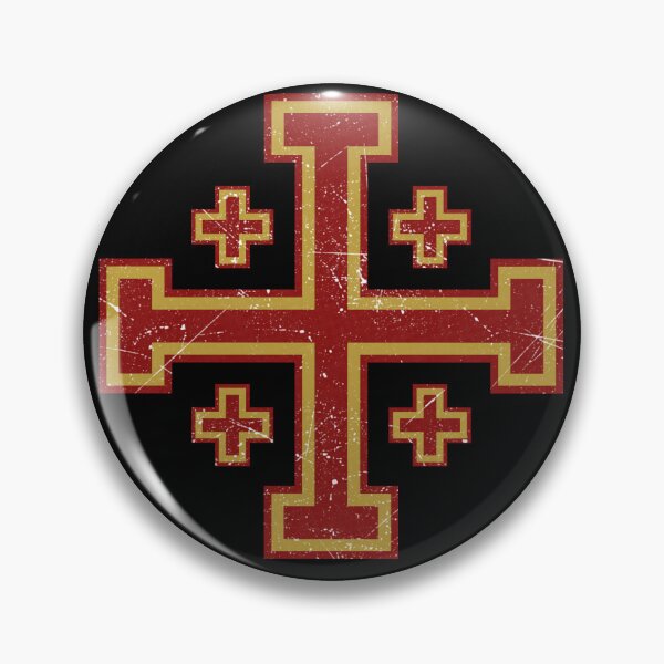 Item preview, Jerusalem Cross Grunge designed and sold by Fradikal.