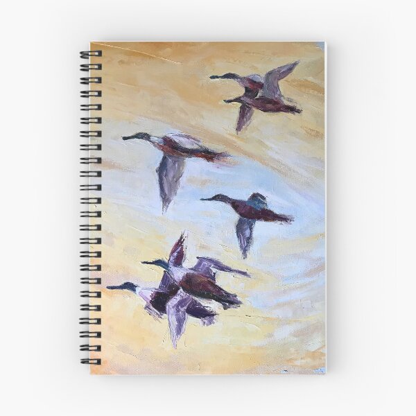 Item preview, Dusk Flight (Ducks) designed and sold by anneparksart1.