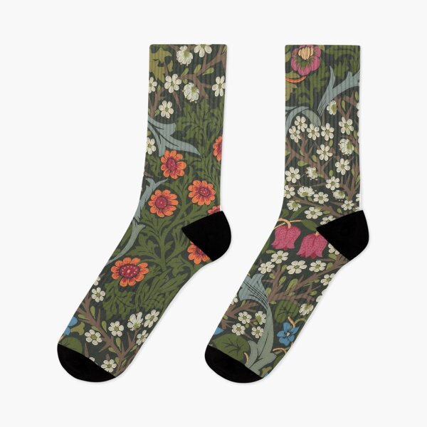 Item preview, William Morris Blackthorn Garden Flower Classic Botanical Elegant designed and sold by antiqueart.